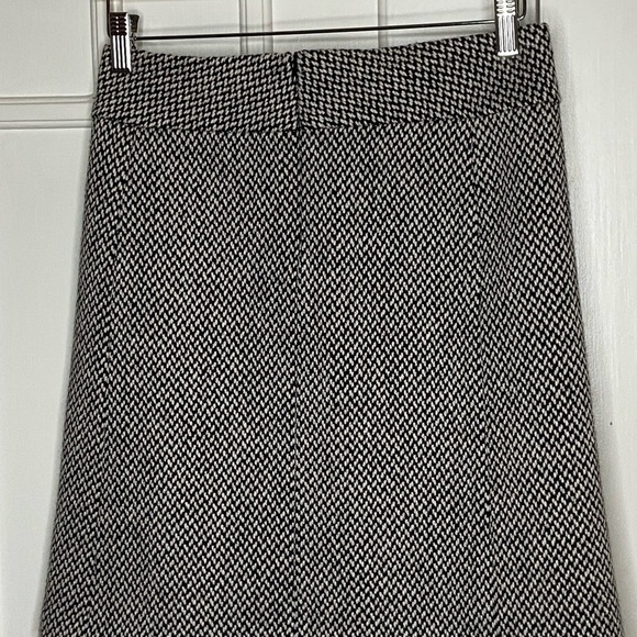 Jacob tweed  Aline black and white, lined skirt. Size 1/2 - Picture 7 of 12
